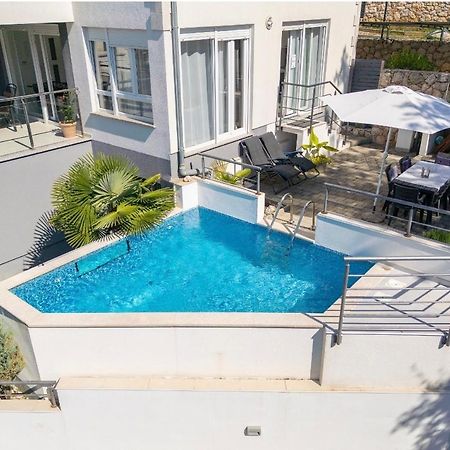Apartment Sasso Bianco With The Private Pool Нивице Экстерьер фото