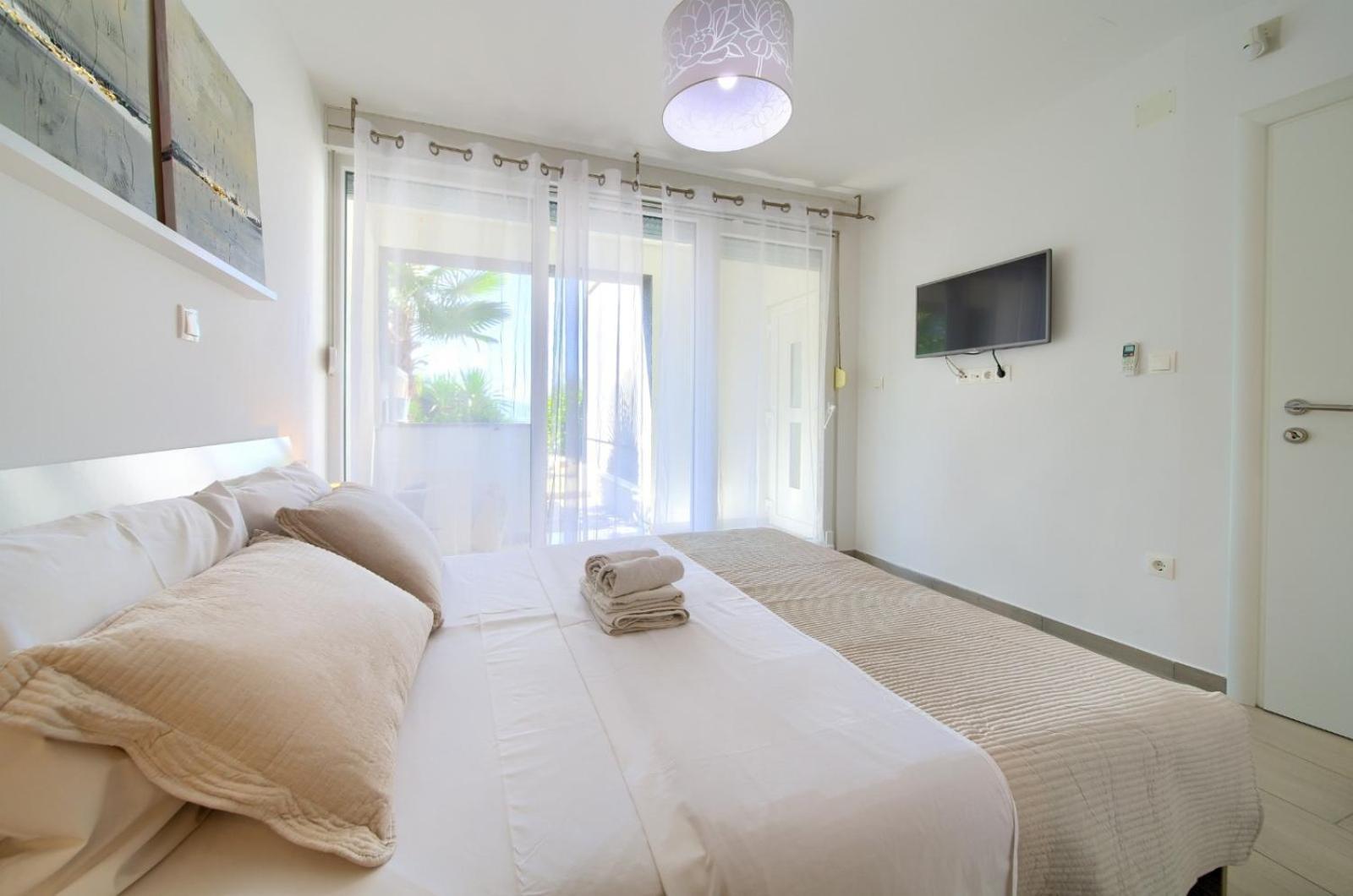 Apartment Sasso Bianco With The Private Pool Нивице Экстерьер фото