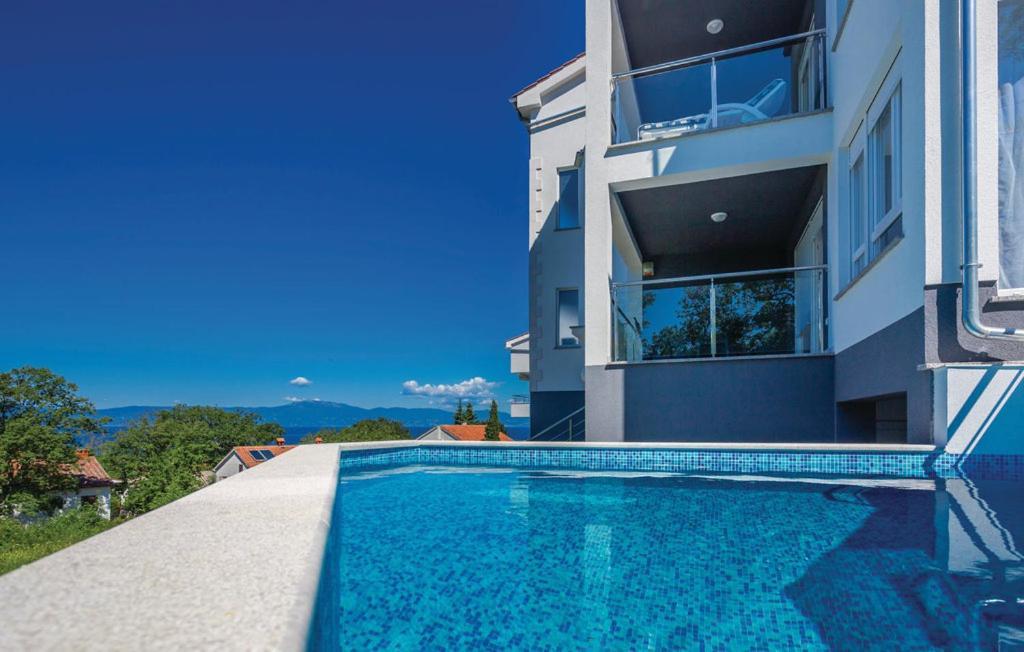 Apartment Sasso Bianco With The Private Pool Нивице Экстерьер фото